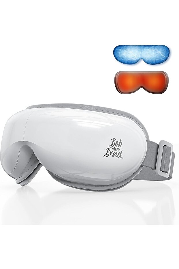 Eye Massager with Heat and Cooling for Migraines, Bob and Brad EyeOasis 3 Electric Sleep Mask with M