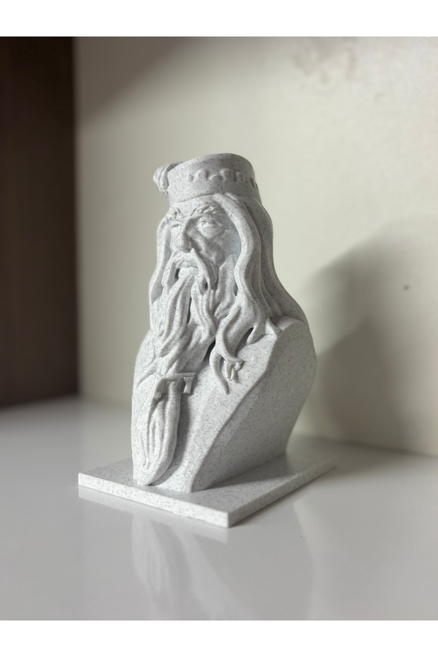 تمثال دمبلدور - تمثال زخرفي مطبوع بتقنية ثلاثية الأبعاد - 3