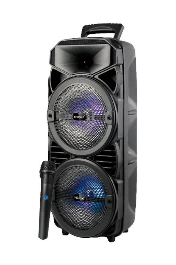 KTS-2411 Mikrofonlu 5.0 Bluetooth Hoparlör Fm Radyo Speaker - 4