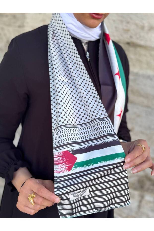 Atkı Çift taraf baskılı - 1