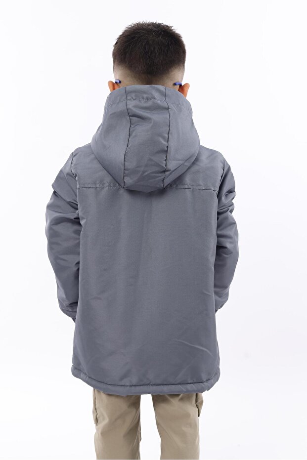 معطف وسترة أطفال مقاومة للماء والرياح - 3
