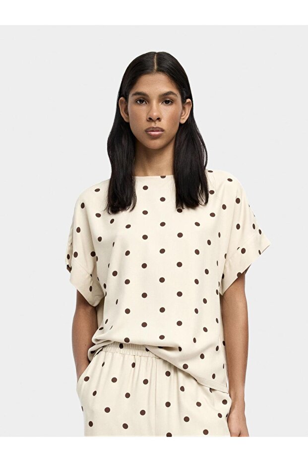 Puantiyeli T-shirt - 2