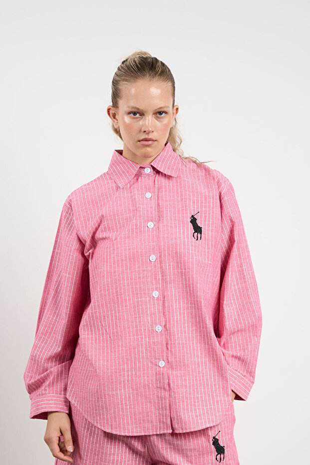 Ριγέ πουκάμισο |   ü25210 - 1