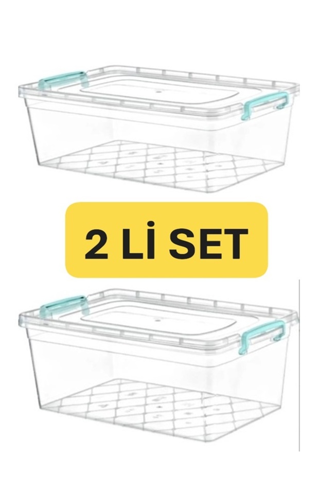 2 Large Size Storage and Protection Container Boxes 20 Liters - 1