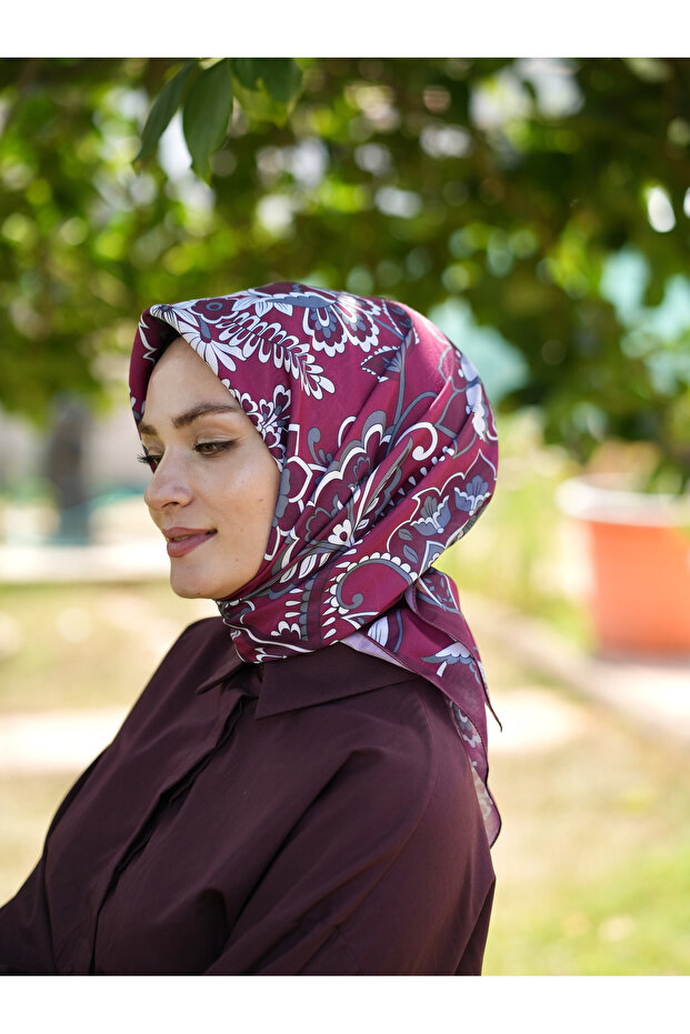 OSMANLI ÇİÇEĞİ SOFT EŞARP - 2