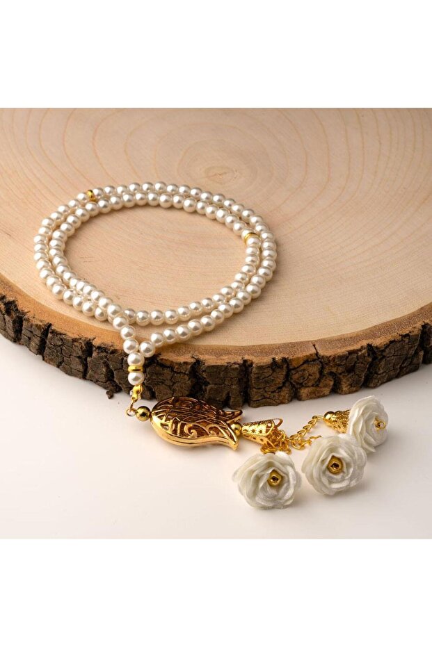 Laleli Rose Rosary Cream (99 Beads - 6mm)