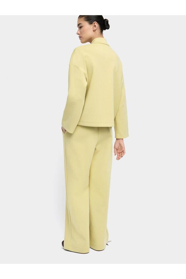 Elastik Bel Pamuk İçerikli Pantolon - 4