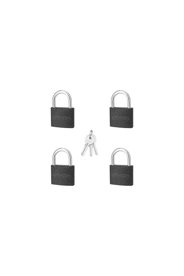 Gray Single Key Lock Set - 38mm Quadrant - WPD5444 - 2