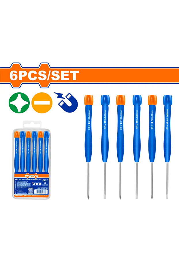 Small screwdriver set (6 pieces) - WSS2B06