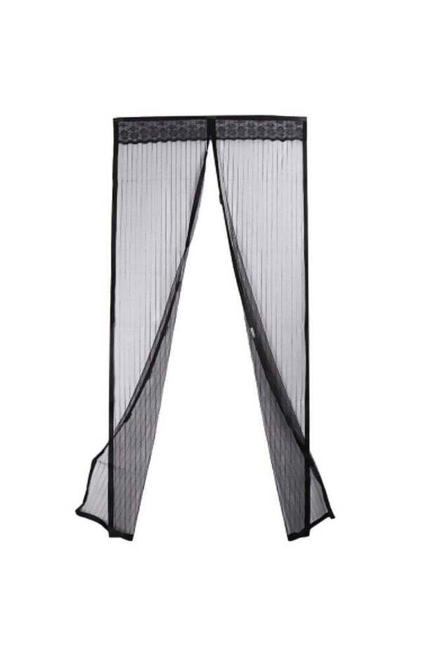 Magic Mesh Magnetic Screen Door Black