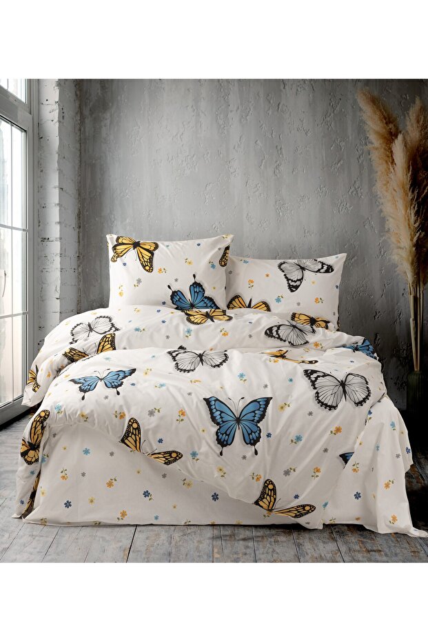 Ranforce Light (Butterfly) Single Duvet Cover Set