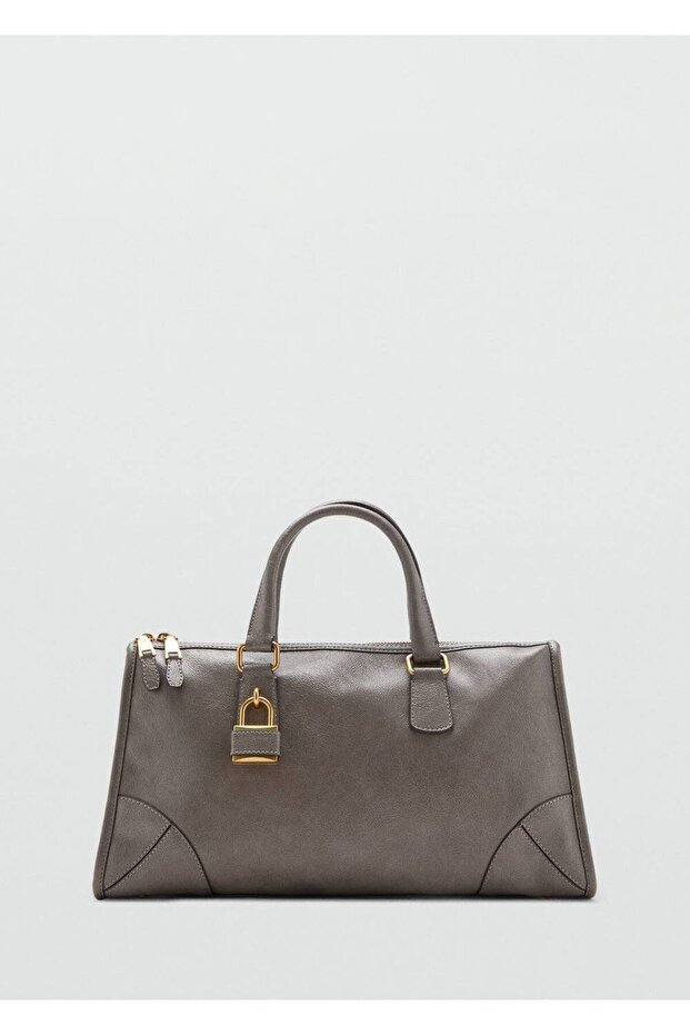 Kulplu dikdörtgen çanta - 2