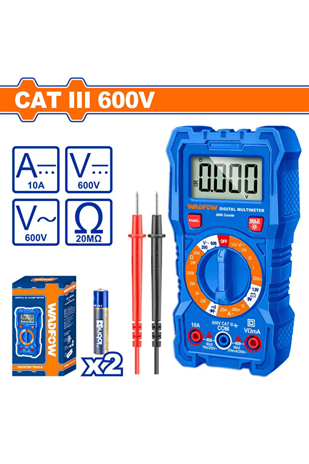 أفوميتر 600V (نوع أول) — WDM2508