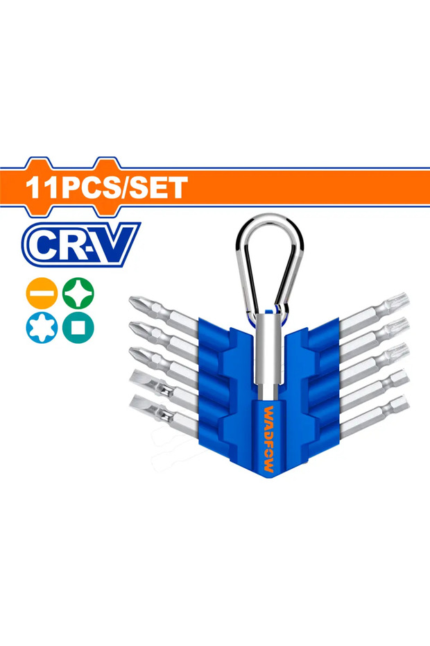 طقم رؤوس مفك CRV متنوعة 50 مم – WBS1601
