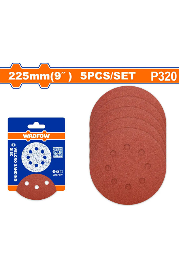 ورق سنفرة لزق 9" P320 WZA5162