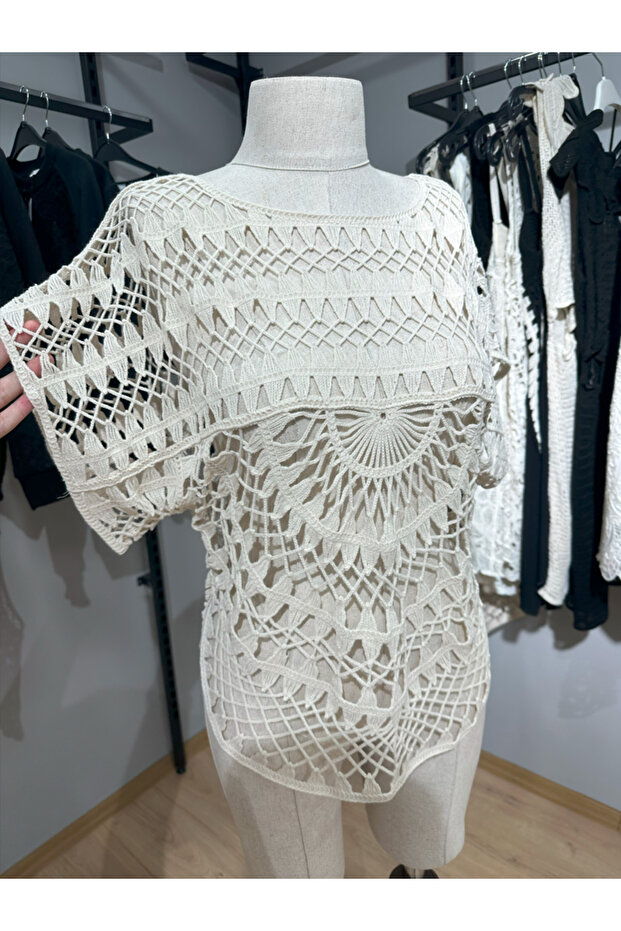 Women's Casual Knitted Detailed Summer Top