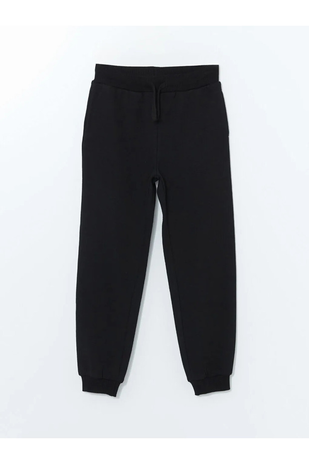 Beli Lastikli Kız Çocuk Jogger Eşofman Altı - 1