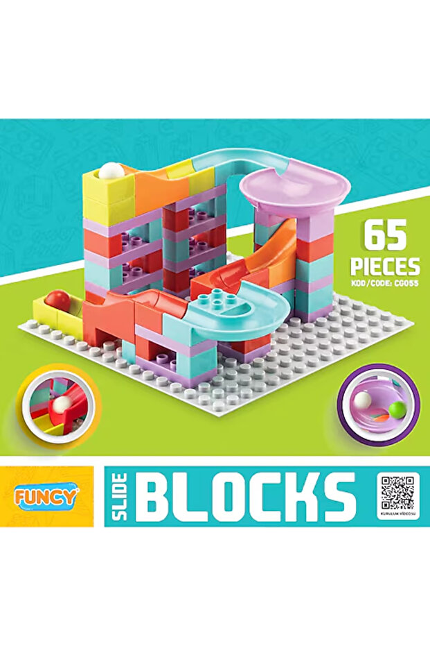 Funcy Slide Blocks 65 Parça - 1