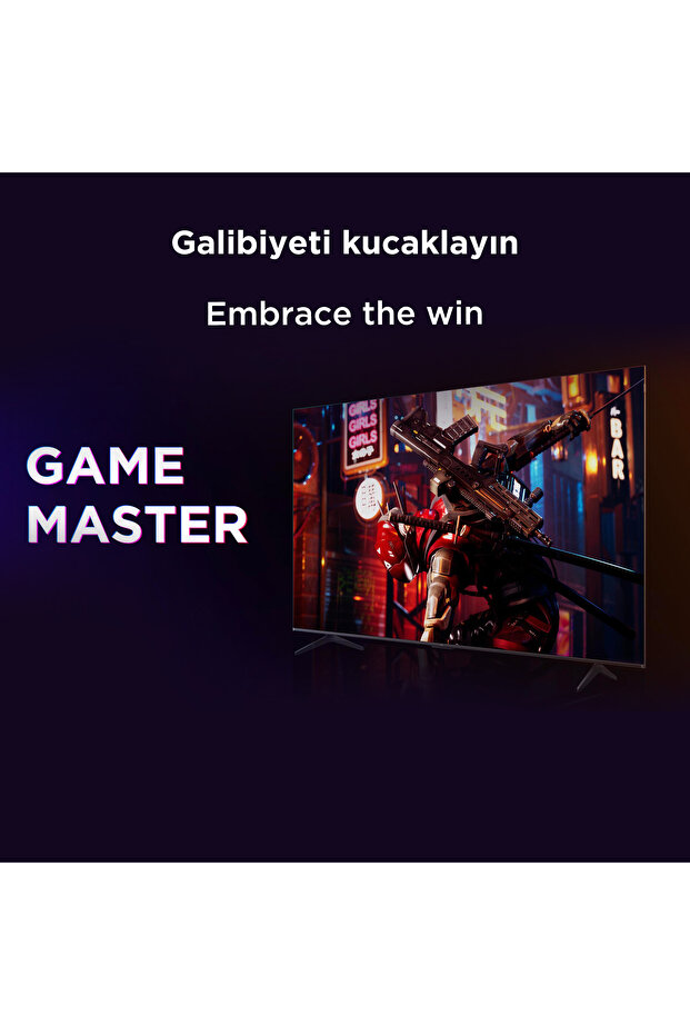 65T6C 65" 165 Ekran Uydu Alıcılı 4K Ultra HD Smart QLED Google TV - 10