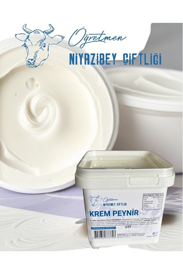 Krem Peynir 500gr ,Kahvaltılar İçin Sürülebilir Taze Lezzet, Beyaz Peynir - 3