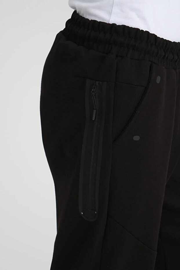 Tech Fleece Double Face Eşofman Altı Siyah - 3