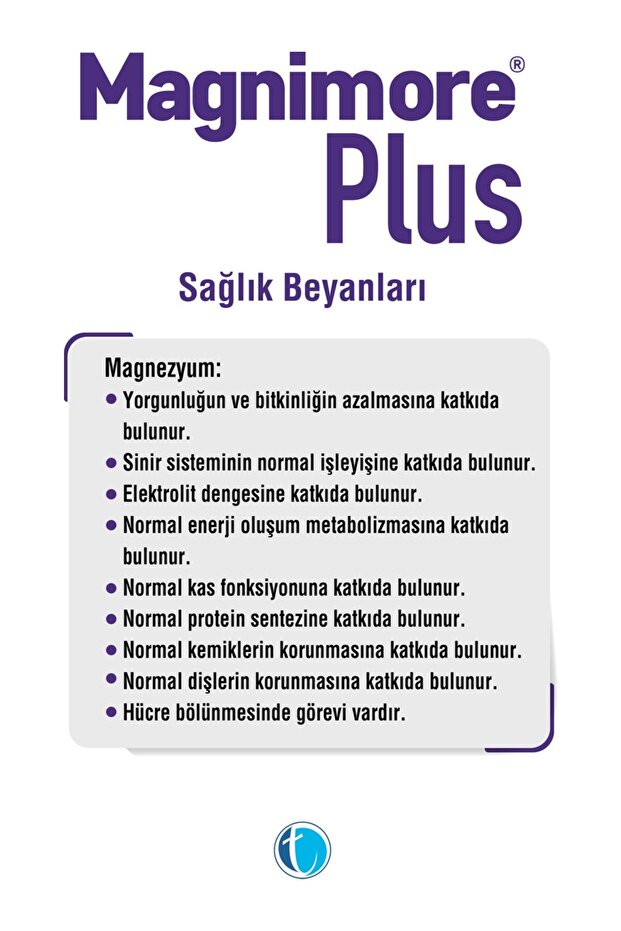 Plus Magnezyum 120 Tablet N-Asetil Taurinat Bisglisinat Malat - 6