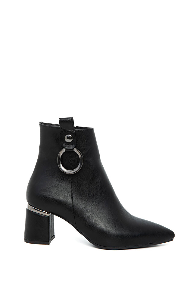 Siyah Kadın Bot & Bootie 21083 - 5