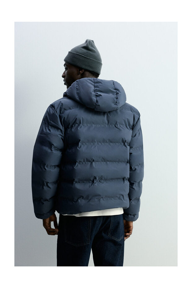 Męska kurtka z podszewką i hybrydowym kapturem - 4