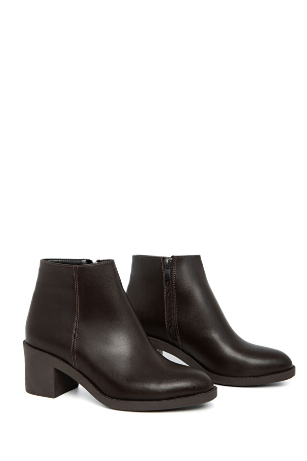 Kahve Kadın Bot & Bootie 21093 - 2