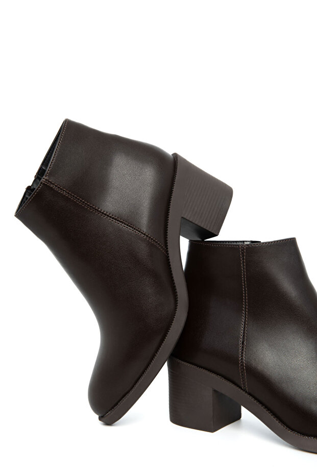 Kahve Kadın Bot & Bootie 21093 - 4