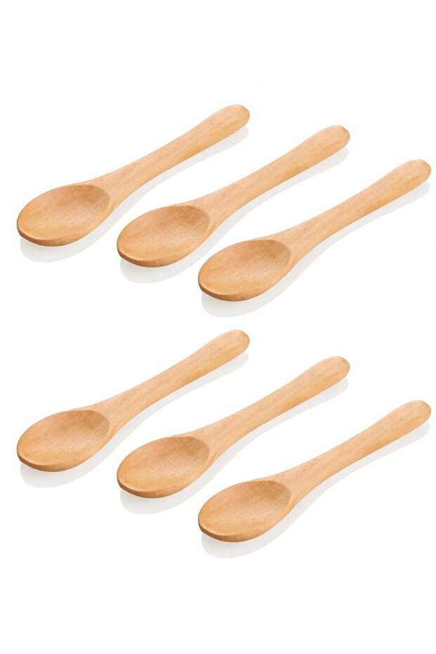 Bambu 6'lı Lüx Baharat Kaşığı - 1