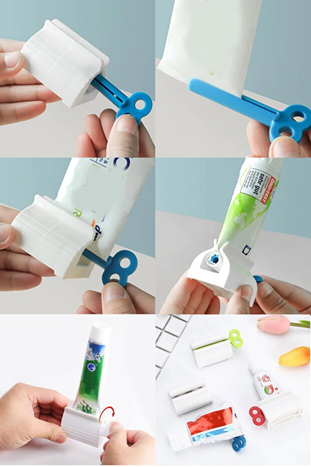 Easy to Use Practical and Convenient Toothpaste Squeezer 2 Pieces Toothpaste Squeezer - 3