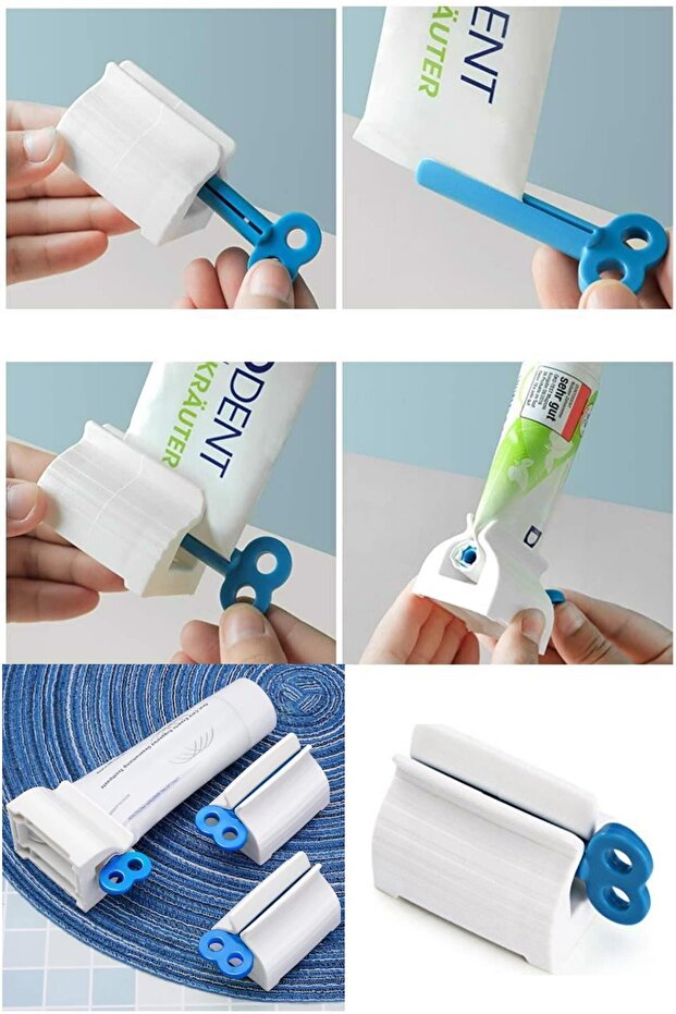 Easy to Use Practical and Convenient Toothpaste Squeezer 2 Pieces Toothpaste Squeezer - 6