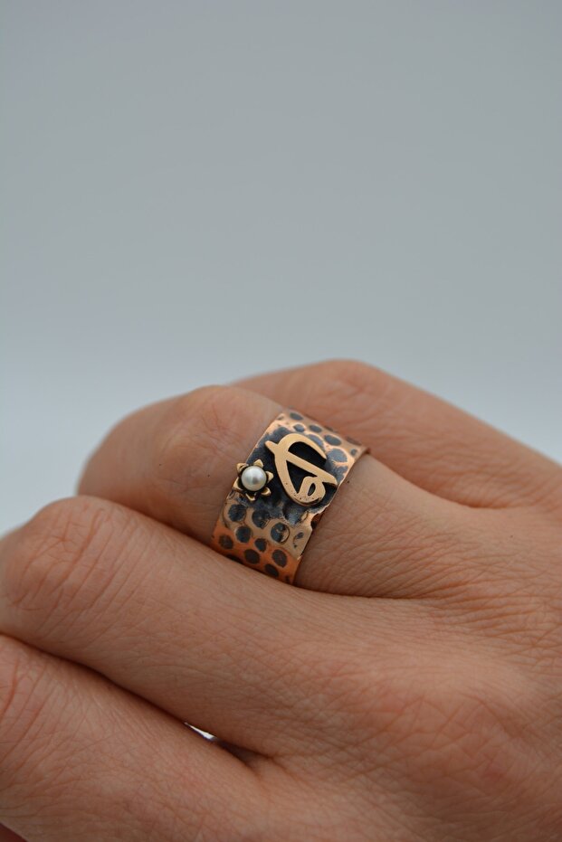 Elif Vav Design Ring - 7