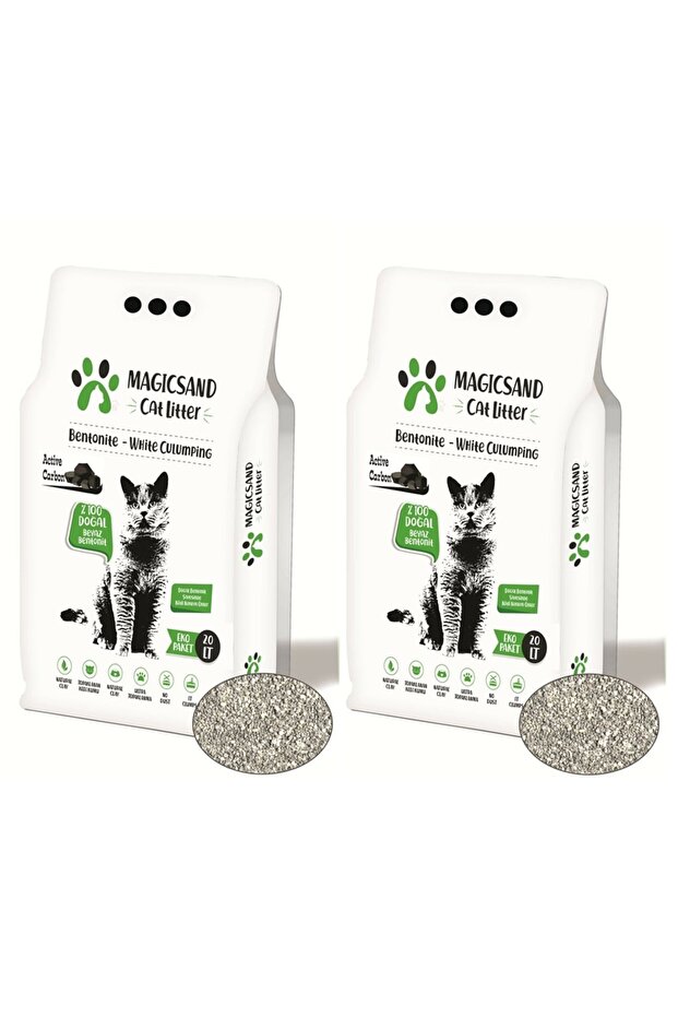 Magıcsand Ince Taneli Active Carbon 20 Lt 2 Adet - 1