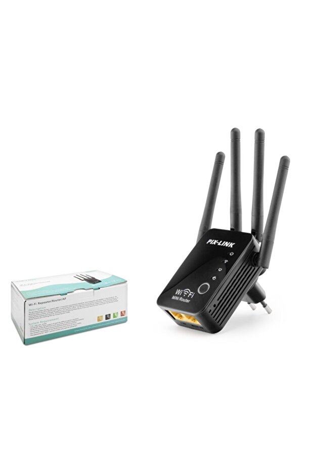 Pıx-lınk Lv-wr16 Access Poınt Repeater & Router 300mbps - 1