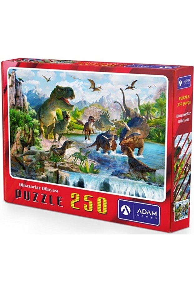 Dinosaur World 250 Piece Puzzle