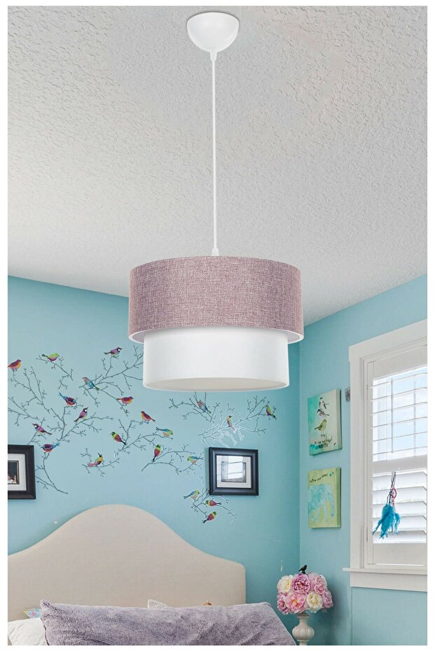 Gül Kurusu Pasta Sarkıt Avize - 1