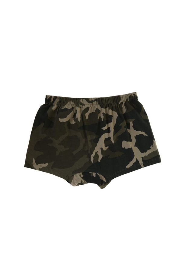 The Don Çok Renkli Kamuflaj Desenli Regular Erkek Boxer - 1