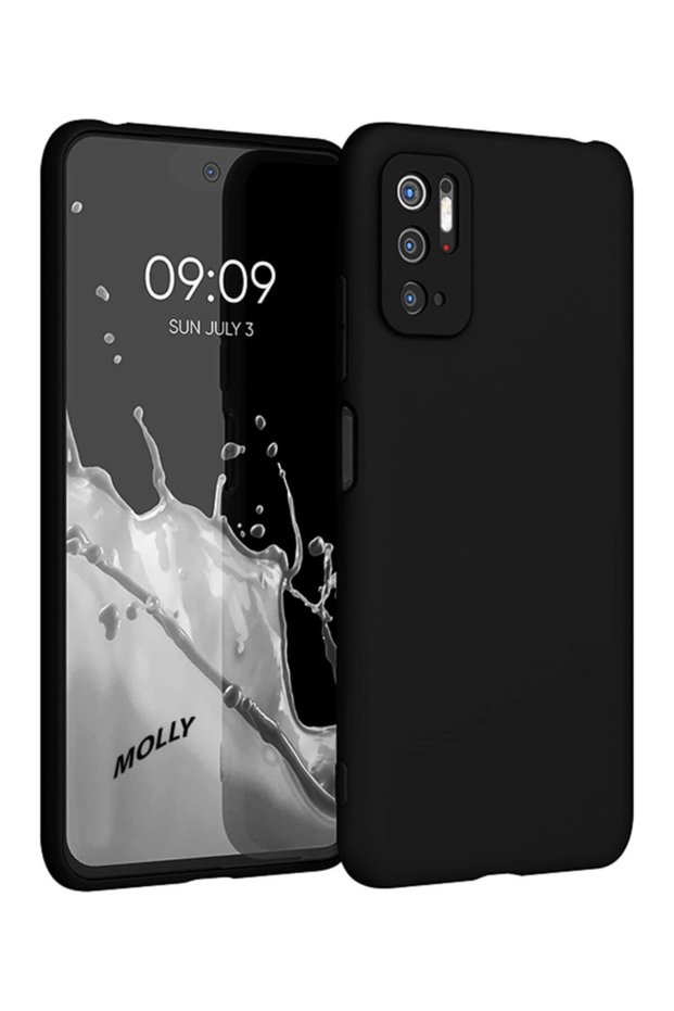 Poco M3 Pro Compatible Black Guardian Silicone Case