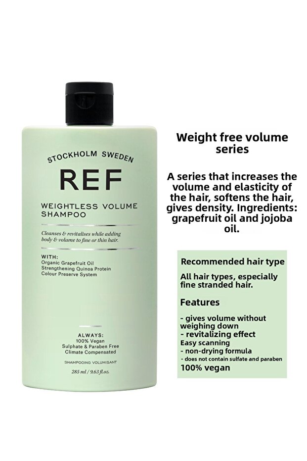 Weightless Volume Shampoo 285ml - 2