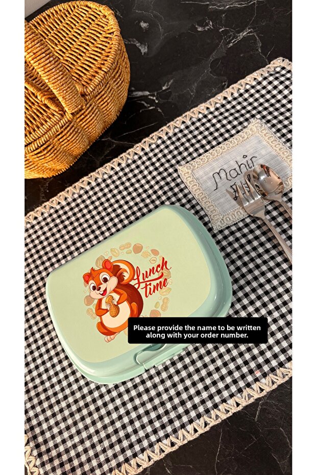 غطاء غداء مخصص مقاس 35x50 باللونين الأسود والأبيض