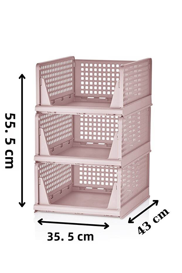 3 قطع رف منزلق متعدد الأغراض داخل الخزانة، رف متحرك للملابس الوظيفية والإكسسوارات المنزلية - 2