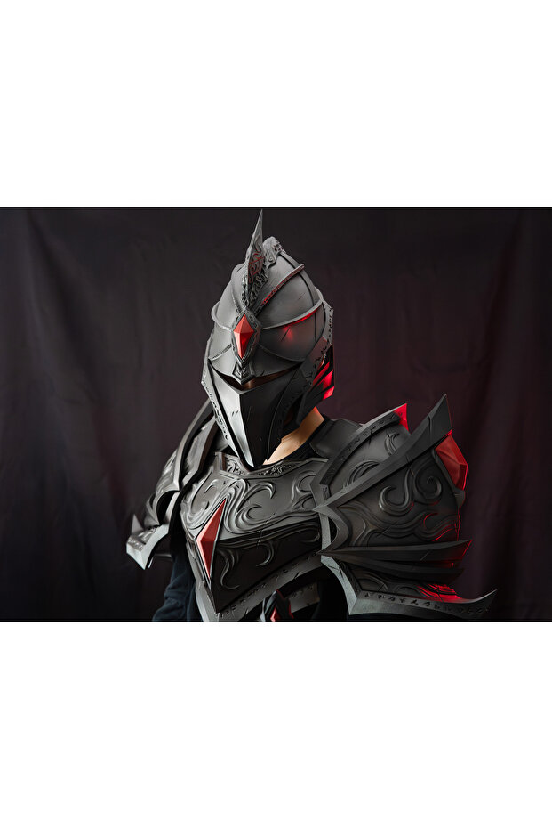 Crimson Shadow – Kara Şövalye Zırh Seti (MW Heroes Serisi) - 3
