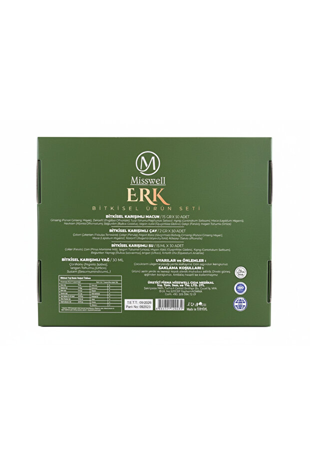 ERK BİTKİSEL ÜRÜN SETİ - 2
