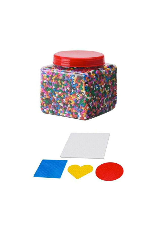 Pyssla Boncuk Kalıbı, Çeşitli Renkler, 4+yaş, 4 Parça - 4