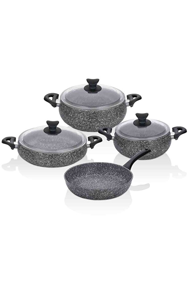 Mastercook Chubby 7-teiliges Set Grau - 2