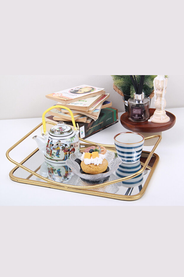 Serving tray set - 4