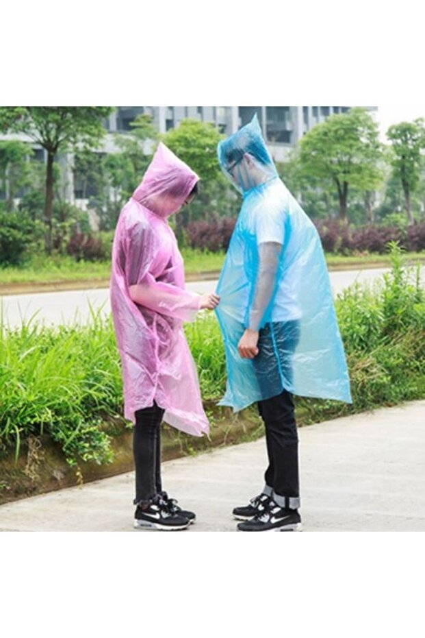 Tek Kullanımlık Yağmurluk - Kullan At - 2