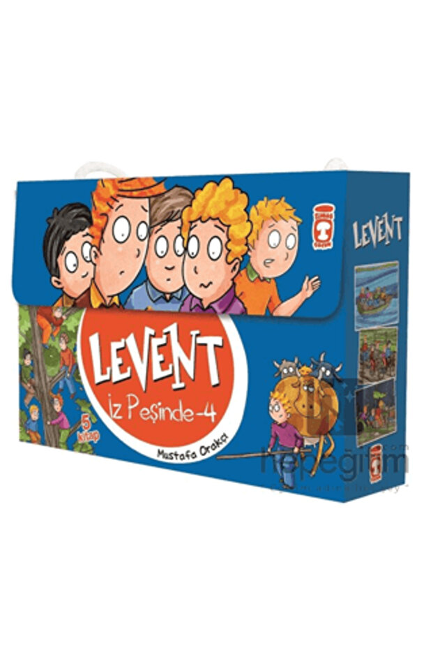 Levent İz Peşinde 4 Set (5 Kitap) - 2